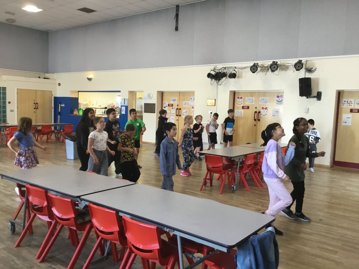 Lots of requests from Key Stage 2 this morning to start the day off with some <a href="/DJ_Raphi/">DJ Raphi</a> dancing! Today is going to be a fun day! <a href="/FoodandFunCdiff/">Cardiff Food and Fun</a> <a href="/foodandfunwales/">Food and Fun Wales</a> #foodfuncardiff #foodfunwales #SHEPBirchgrove21