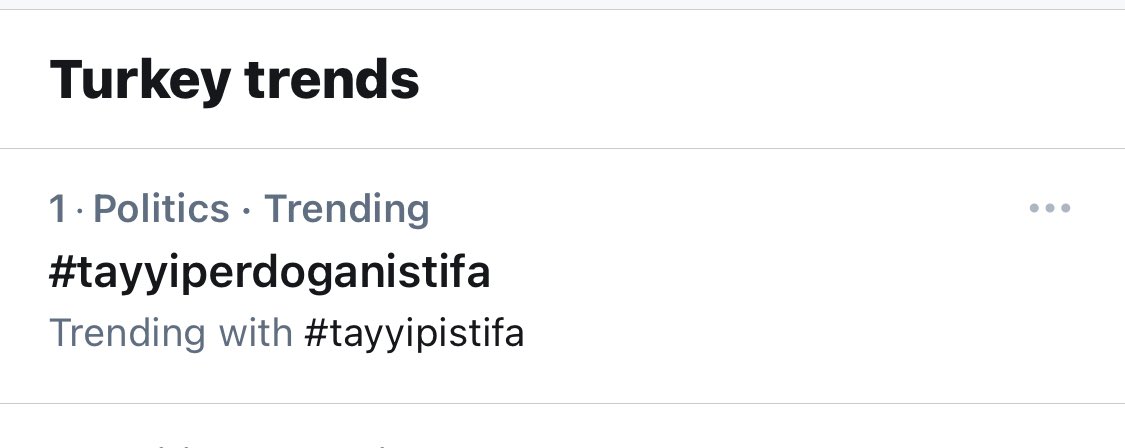 hclkgl's tweet photo. Hey @Twitter why are you being so shady? Why do you feel the need to hide the count of trending tag? #tayyiperdoganistifa #tayyipistifa https://t.co/wJ4PX3nENQ
