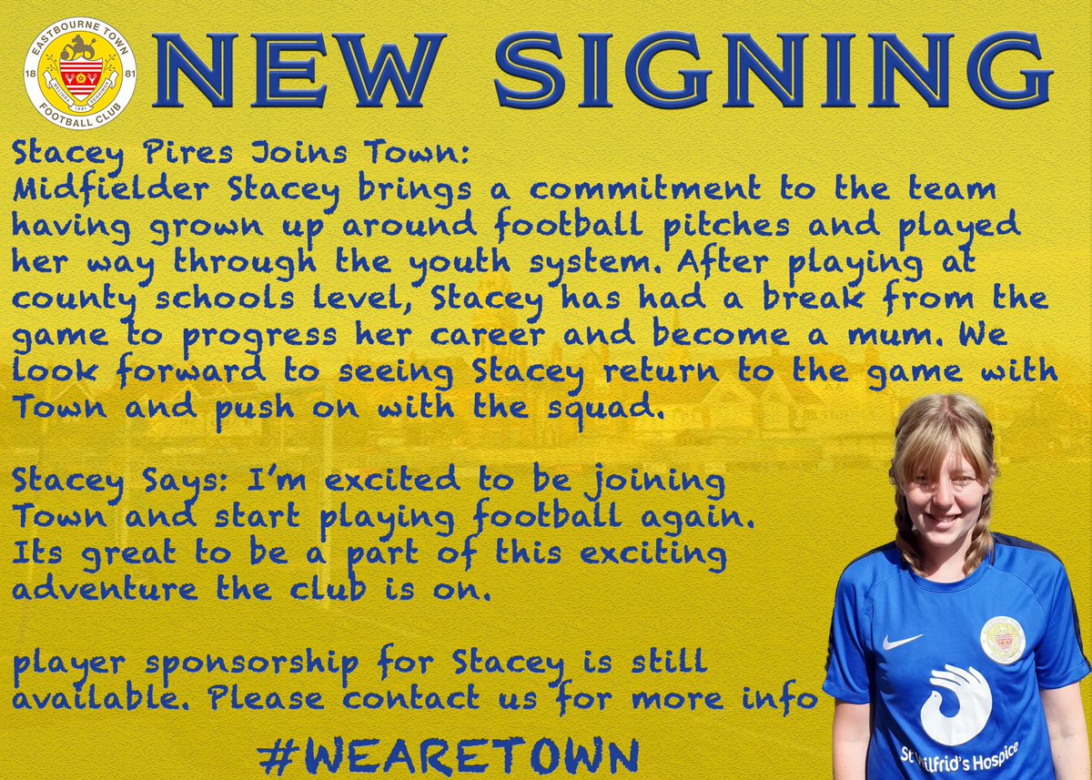 Welcome to Town Stacey. #wearetown
