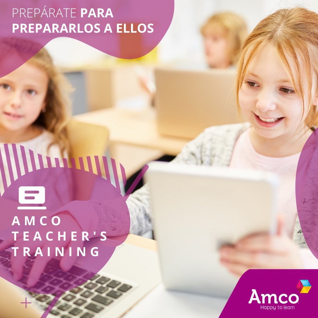 👩🏼‍🏫👨🏽‍🏫  Amco Teacher's Training | Si eres profesor #eduZland nuevo, conoce la propuesta completa para el próximo curso: 
-> Funcionamiento
-> Gestión de aula
-> Asesoría
-> Recursos
¡Inscríbete! 👉  amconews.es/amco-teachers-…