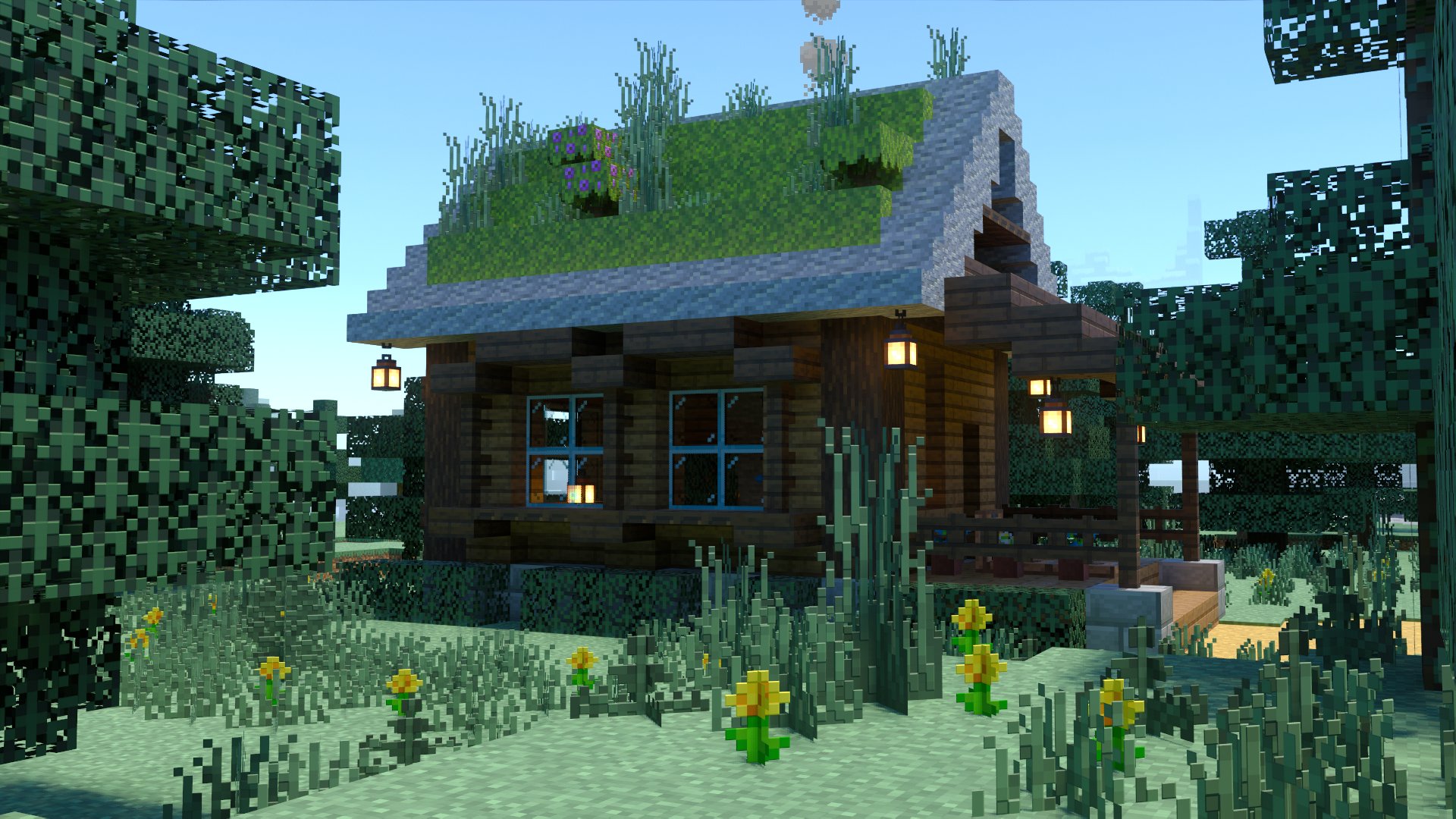 Twitter 上的 こぐまぷろ Kogumapro 今日は森の中に煙突のある家を作ってみました マイクラ Minecraft建築コミュ マインクラフト Minecraft バニラ建築学部 T Co Afud3aihql Twitter