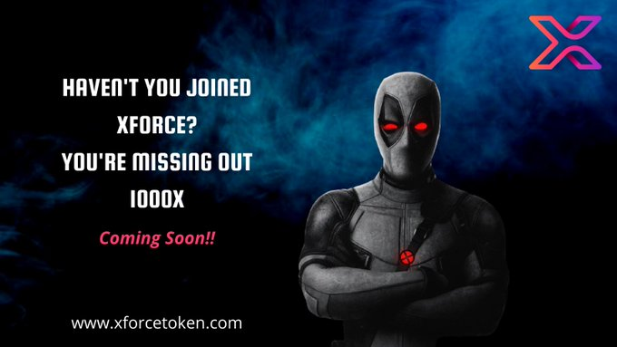 🚀PRESALE COMING SOON🚀
******* 9th August 2021 *******

🔥500 - 1000 BNB Soft Vs Hardcap Presale🔥

✅Anti Whale Mechanism
✅Auto LP
✅Token Redistribution
✅Auto Burn
✅Auto Marketing fund raiser
✅Auto Buy Back Feature ( When Sell happens )

🔹TG : t.me/xforcetoken