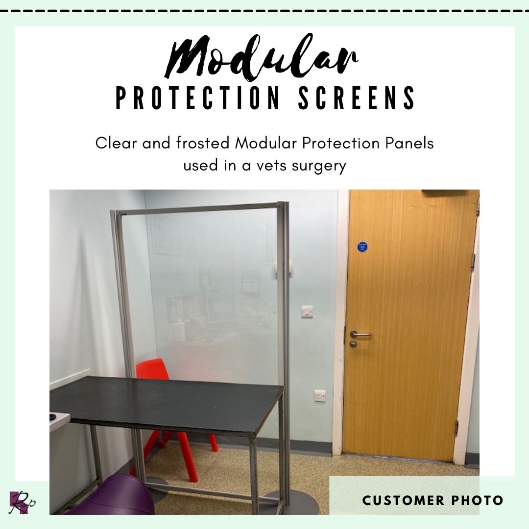 RapIndLtd's tweet image. As shown by our great customers, the Modular Protection Screen can be used outside of the office to provide a safety barrier!

#modularprotection #acrylicscreens #easyclean #protections #covid19