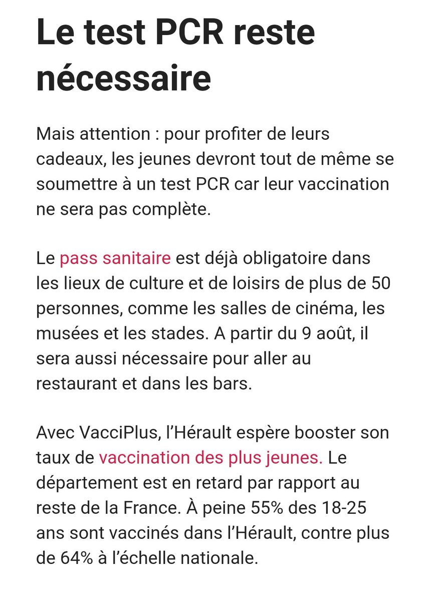 slufra's tweet image. Ce n'est pas un fake. 😔💉💉
Les initiatives pour inciter les jeunes à se faire vacciner se succèdent... Sans succès ! 😌
Mais ils ont compris leur intérêt.
Et la plupart d'entre eux, même dans notre société mercantile, ne sont pas "à vendre".
#FoiDansNosJeunes 👍🏻💪🏻🙏🏻
#Vacciplus