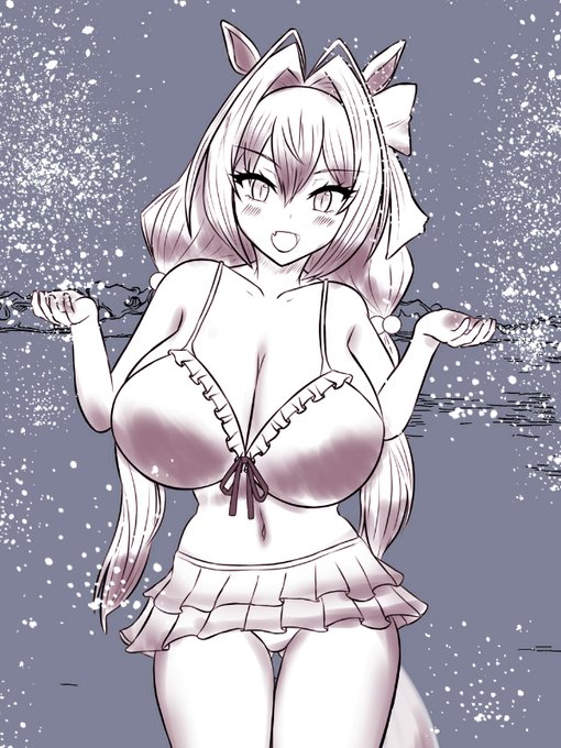 昨日に引き続き、ウマ娘→ダイワスカーレット水着

頭沸騰してきたので、塗りの続きはまた後にします 