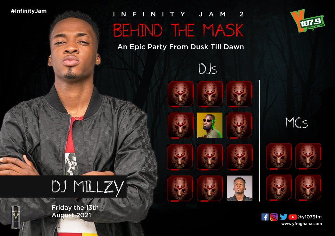 Y1079FM's tweet image. . Locked and loaded @djmillzygh on board for #Infinityjam2 🔥🔥🔥
