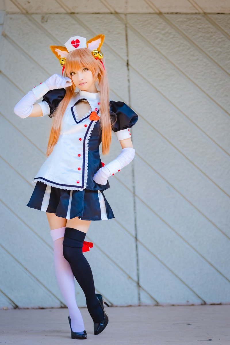 2.5次元の誘惑 にごリリ 安部まりな コスプレ衣装 【制服＋猫