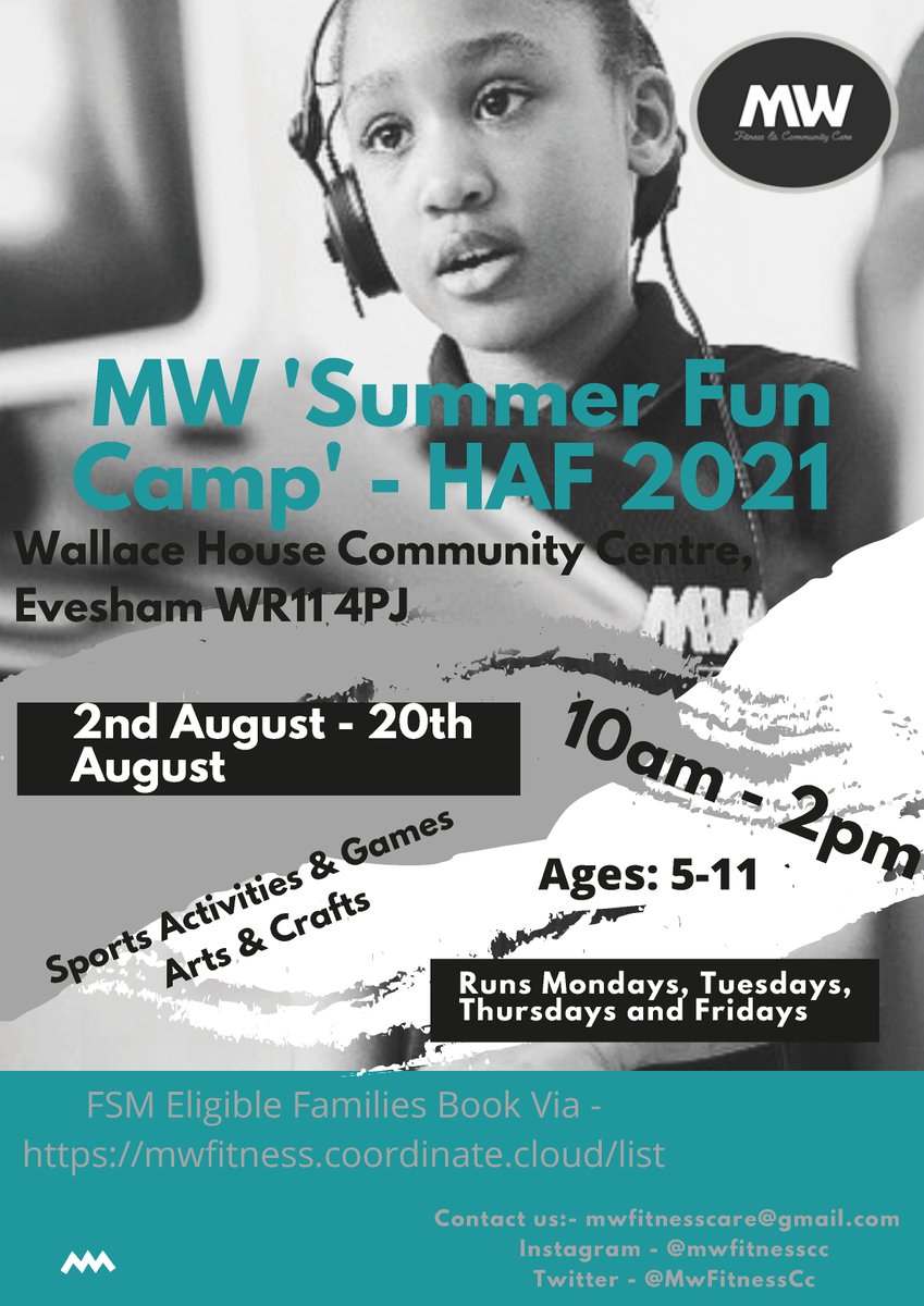 Looking for any Summer Activities? The Wallace House Community Centre is offering a Summer Camp for ages 5-11 from 2nd - 20th August. Open Monday, Tuesday, Thursday and Friday.
All details below;