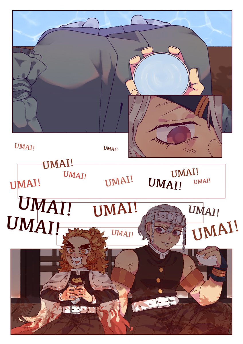 local giyuu kinnie🎋 on X: 🌸 spring never felt so cold 🌸 - My piece for  @KnYGriefZines Rengoku Zine!! I had the stage of denial, so decided to make  a comic covering