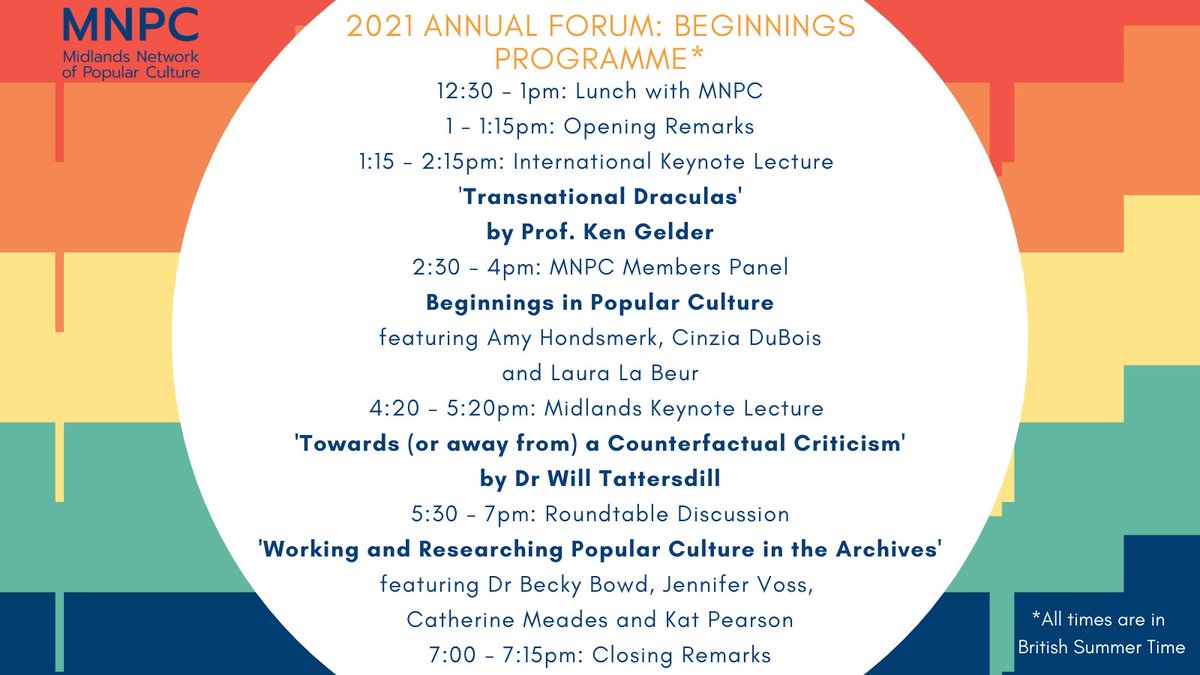 Announcing our full lineup of speakers for our Annual Forum! You won't want to miss our guest speakers this year - take a look... 👀😄

Reserve your free tickets: ow.ly/R5ud50FJ946

#MidsPop2021 #AnnualForum #AcademicTwitter