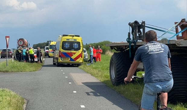Ernstig ongeluk op fietspad langs M.A. Reinaldaweg