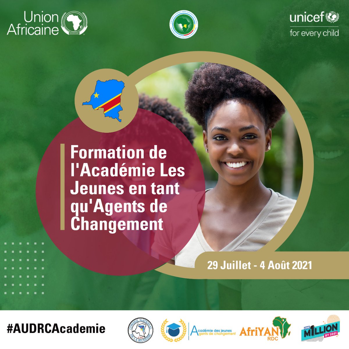 AUYouthProgram's tweet image. Dans le cadre de l&apos;initiative &quot;Les jeunes en tant qu&apos;agents&quot; pour les jeunes de la RDC, le @AUYouthProgram organise une discussion #YAPOS pour créer un espace permettant à ces jeunes de partager les problèmes qui les affectent afin d&apos;informer les interventions.