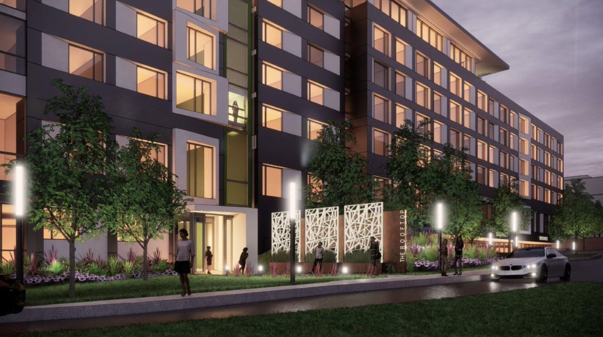 PrismCapital's tweet photo. Coming to Prism’s @ON3NJ – a #DualBrand @Marriott AC/ #ElementHotel with #RooftopBar! The eye-catching #hotel will feature 266 rooms with a mix of limited-service and #ExtendedStay options, bringing a much-anticipated #hospitality component to the world-class #campus. https://t.co/4Gqgx9vrky