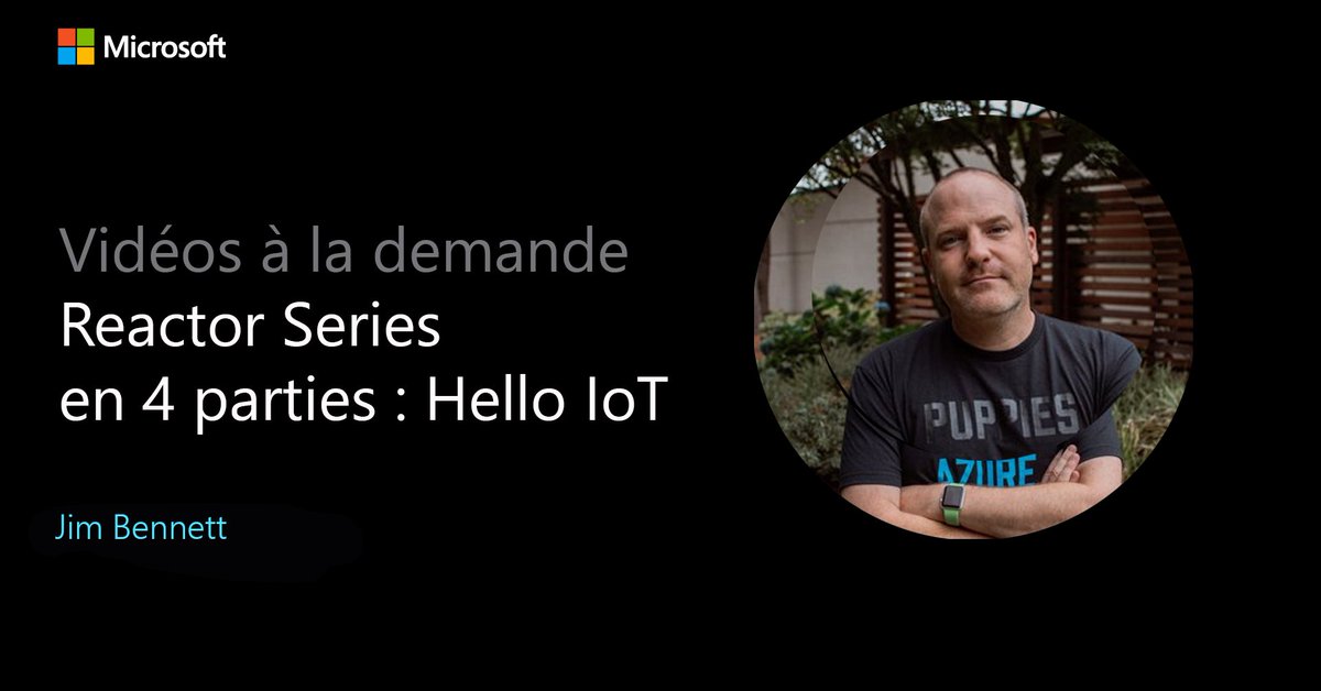 msdev_fr's tweet photo. 📽 Découvre les bases de l'IoT avec cette série de 4 vidéos de @jimbobbennett, Senior Cloud Advocate. #IoT, devices, connectivité, concepts : il explique tout ! 👇 #OnlyForDevs