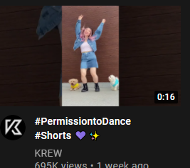 ProjectKrew's tweet photo. if .@ItsFunneh 's vids can reach 1m+ why not .@RainbowsYT 's dancing https://t.co/ikHTMxKmb4