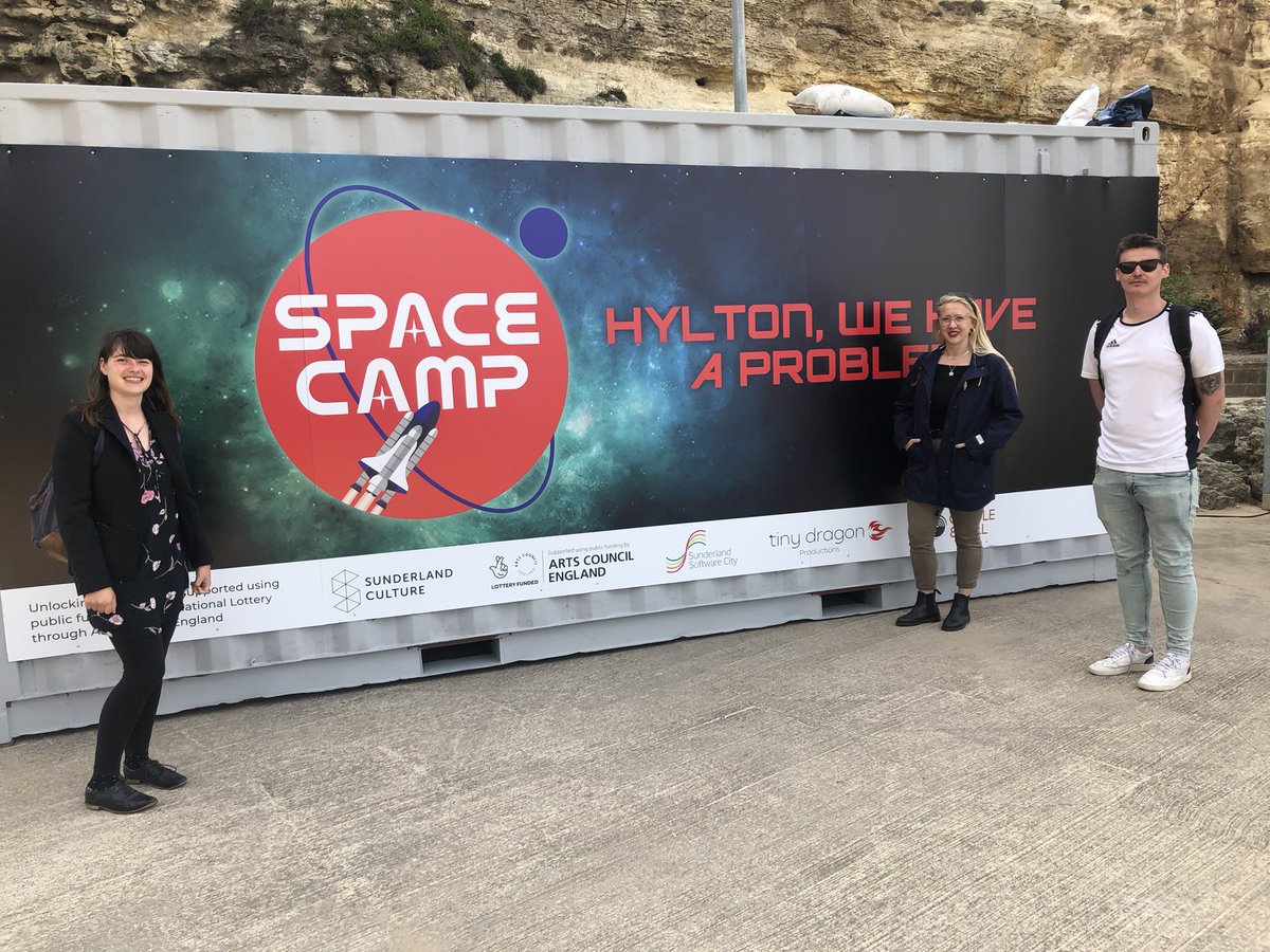 Never thought I’d get to outer space right from Roker! Such a treat to get to preview this brilliant piece - thank you 🙏 <a href="/tinydragonprod1/">tinydragonproductions</a> <a href="/SundCulture/">Sunderland Culture</a> <a href="/CandleAndBell/">Candle & Bell</a> <a href="/SunSoftCity/">Sunderland Software City</a>