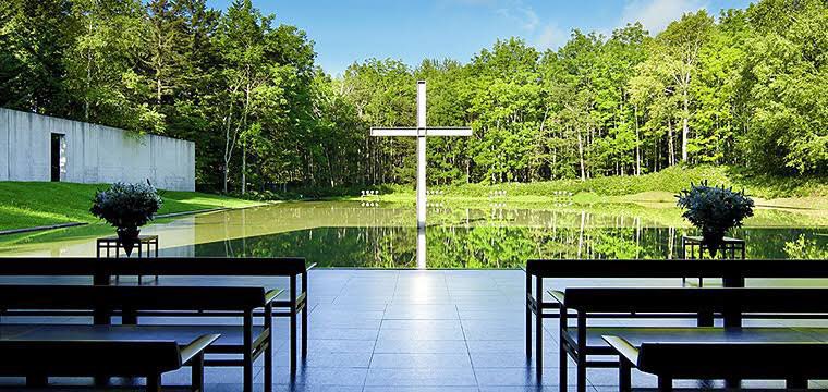 「CHAPEL ON THE WATER」／Tadao Ando