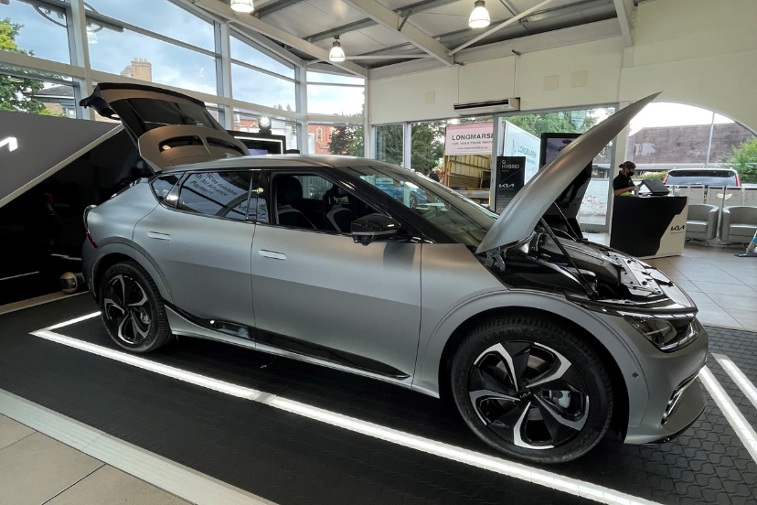 TMSMotorGroup's tweet photo. The Kia Ev6 Experience Arrives at TMS Kia Leicester!
We were incredibly impressed with every aspect of the new Kia EV6, we can’t wait for our customers who have pre-ordered their EV6 to take delivery.
#TMS #TMSMotorGroup #TMSKia #EV6ElectricExperience #EV6Event #EV6Experience https://t.co/4JrTCIX0IF