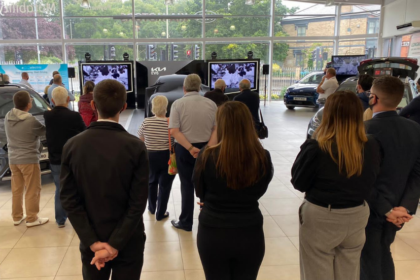 TMSMotorGroup's tweet photo. The Kia Ev6 Experience Arrives at TMS Kia Leicester!
We were incredibly impressed with every aspect of the new Kia EV6, we can’t wait for our customers who have pre-ordered their EV6 to take delivery.
#TMS #TMSMotorGroup #TMSKia #EV6ElectricExperience #EV6Event #EV6Experience https://t.co/4JrTCIX0IF