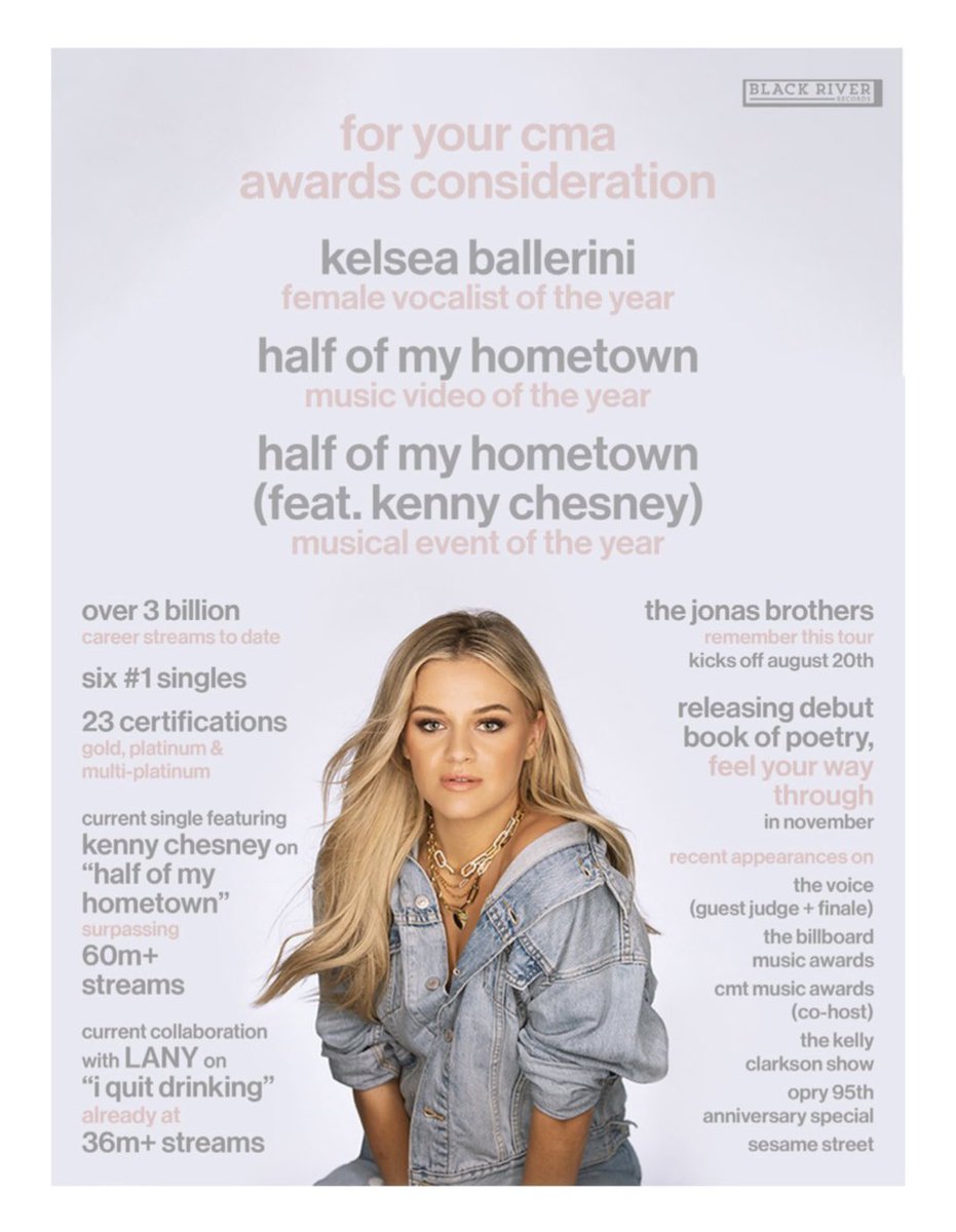 Kelsea’s latest For Your CMA Awards Consideration ad has us massively excited for awards season!