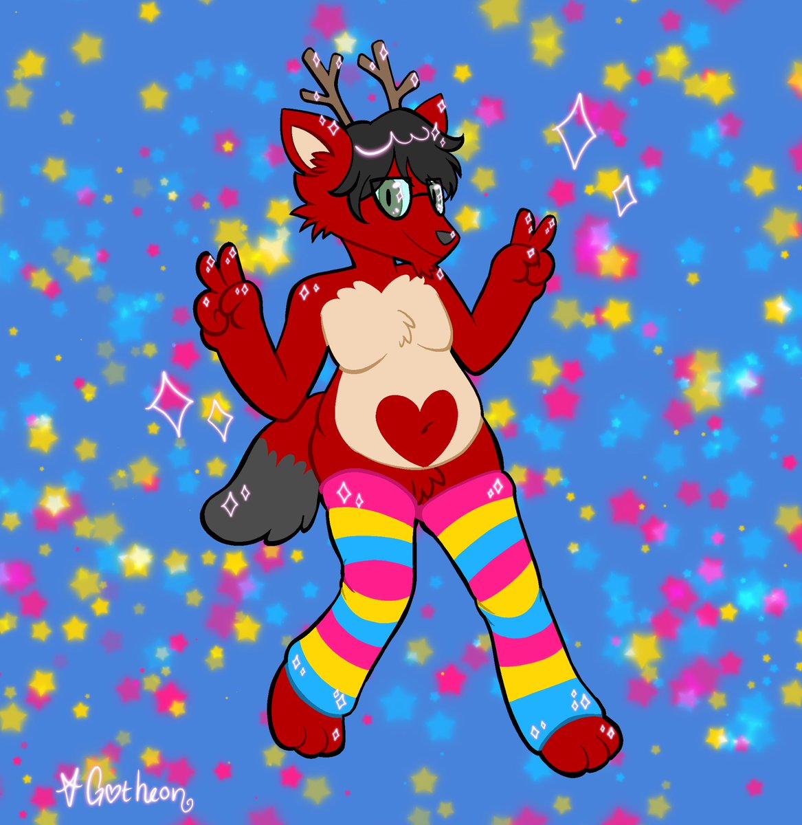 PanPawDeer's tweet photo. Hi there, I'm Aaron! I'm a deer that loves paws, tummies, and most importantly, feet! I'm usually a tickler, but I can also be a ticklee if I'm in the mood for it! Although this is a kinky account, it is NOT NSFW! DMs are always open if you want to play!~ https://t.co/0ZTm1NzRiP