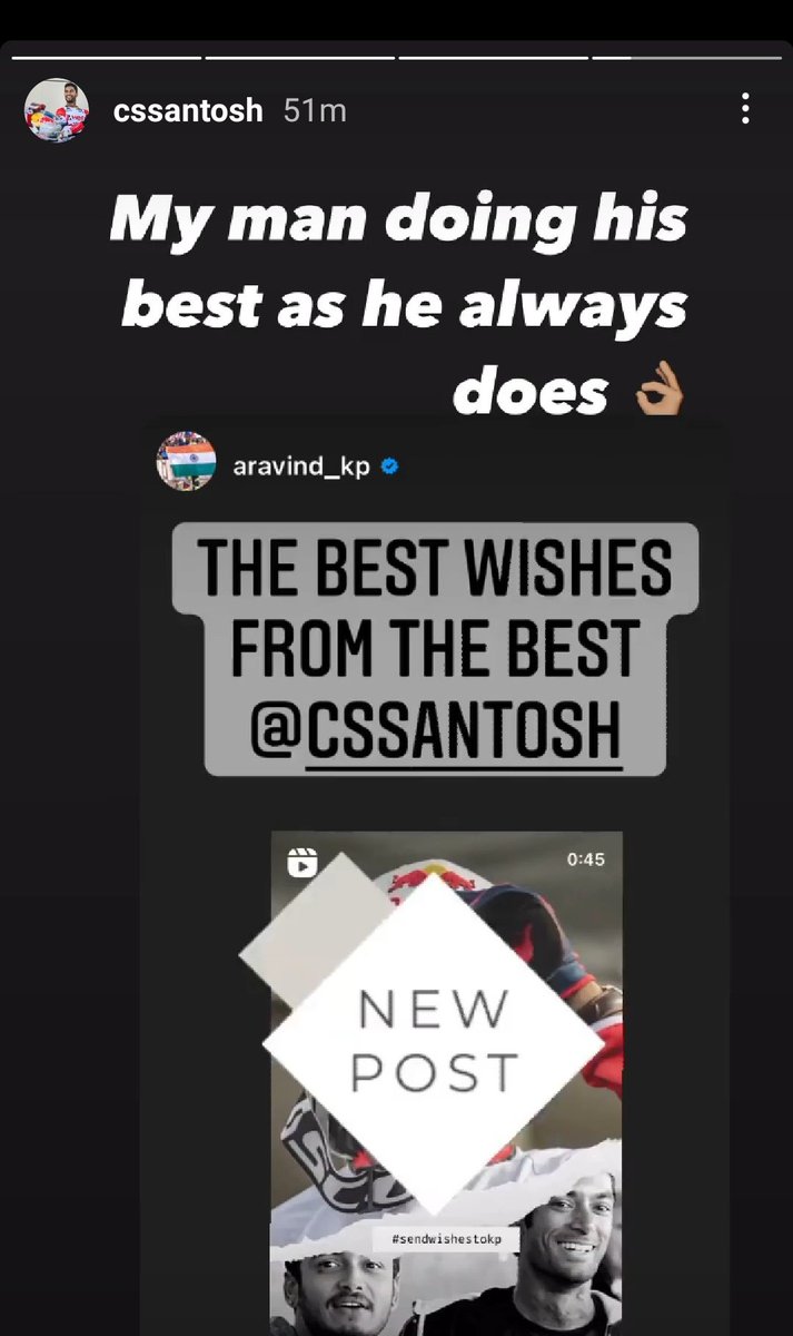 Psyadagiri1's tweet photo. How are these people so good & genuine...Glad!!
The way they admire, respect, support, follow eachother Man!
This bond those achievements stages & phase.. much love respect & support to these two..
A bit late! But worth itt!
#CSSantosh #Aravindkp
HEROES👊✨
#BBK8 https://t.co/2PiAY76djz