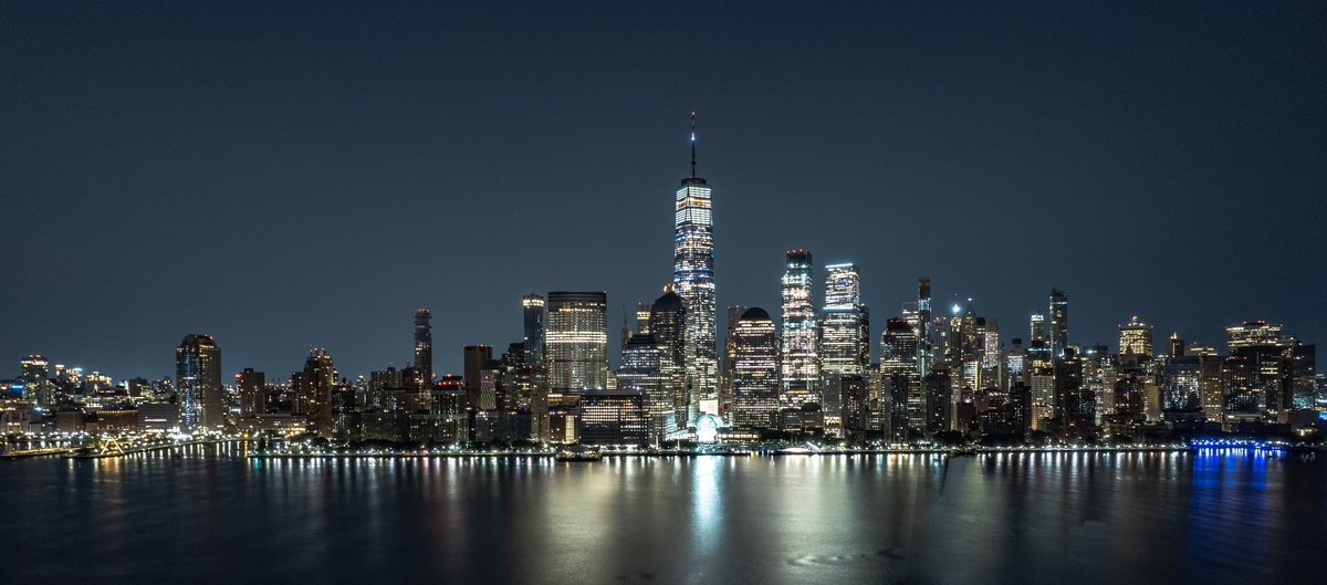 Blue Nights. #NYC #NewYork #skyline #Manhattan