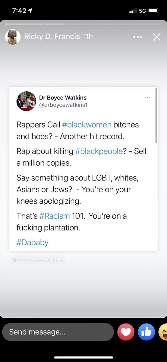CommonSenseGuru's tweet photo. Im glad we get to see the results of this “Fallout” . #Boosie also said keep it even , don’t slay #dababy for extreme homophobic statements but turn around and celebrate #LilNasX for his extremely homo statements ! https://t.co/OvSMbYDiK8