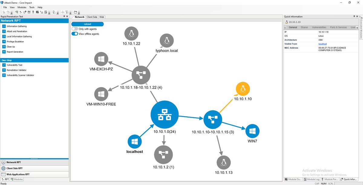 _CoreImpact's tweet photo. With Core Impact's latest release, users can enjoy a new #network #graphview, enhanced searching, and simplified updates. https://t.co/dFLBRzCiZh https://t.co/kxN6izrNjB