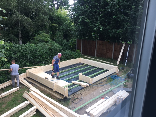 HomecareClean's tweet photo. Building a summer-house in a day (requires a team of four who know what they're doing) https://t.co/dw17oumOsW https://t.co/1Gx9cbCWlO