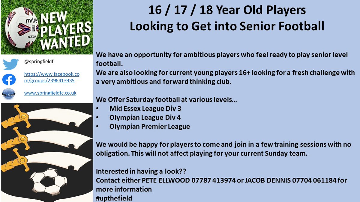 Springfield FC tweet media