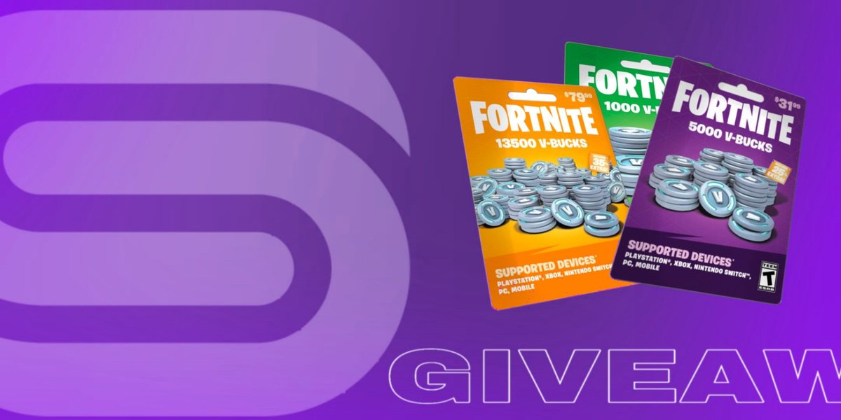 Silverxsx's tweet image. Giving a 2.800 VBucks Card to someone who Follows Myself &amp;amp; @orxazs + Retweets this. Turn my Notis on, ends in 60 Minutes!