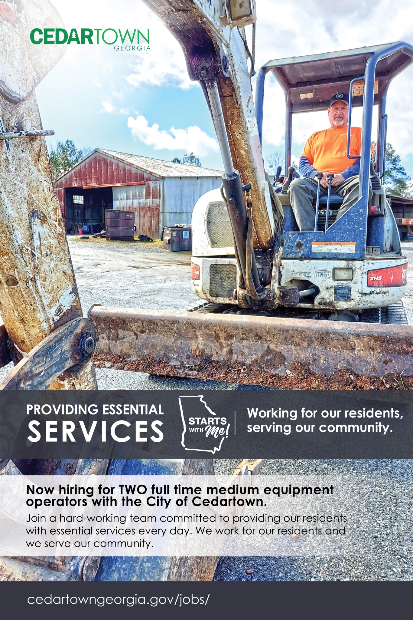 City of Cedartown on Twitter "HIRING two medium equipment operators