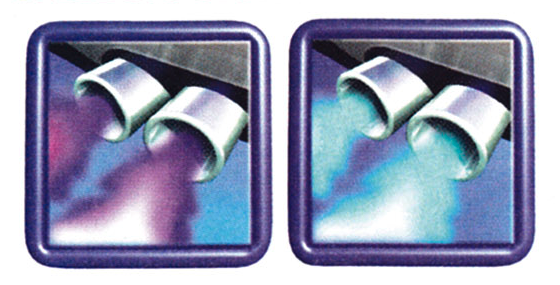 Diddy Kong Racing exhausts