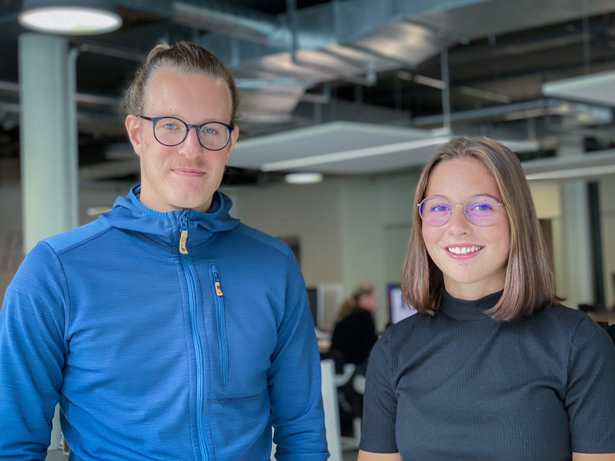 08Eins's tweet photo. Wir freuen uns über zwei neue Gesichter bei 08EINS: Patrick Kiener unterstützt uns neu als Business Analyst und Emina Heinz hat ihre Lehre als Informatikerin EFZ angetreten. Guten Start und willkommen im Team! ❤️ https://t.co/8Wq8eaZHsU