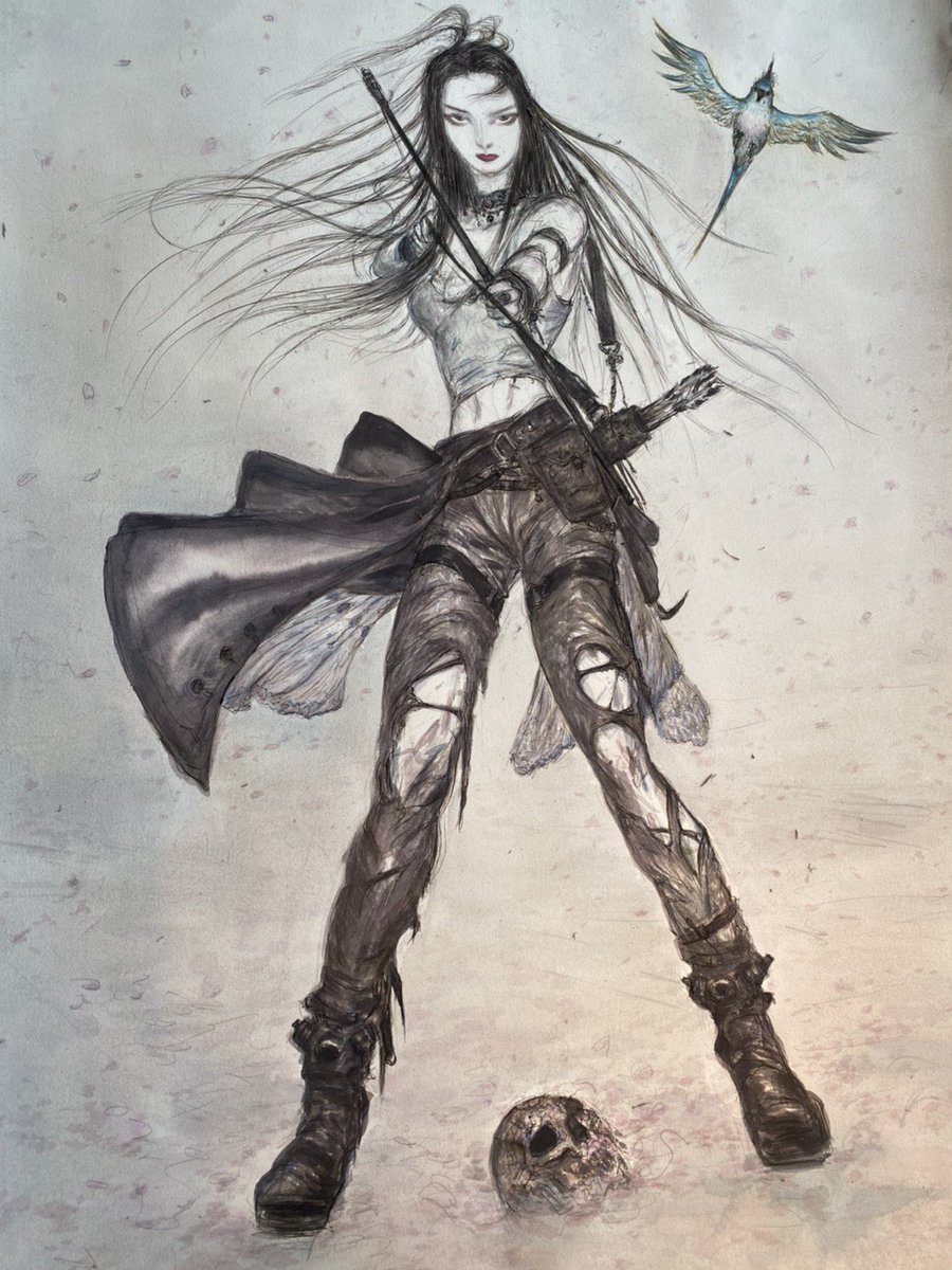 YoshitakaAmanoO's tweet photo. Tomb Raider...!🏹
coming soon🎮⚡️

#tombraider #トゥームレイダー #draw
#game #ゲーム #yoshitakaamano https://t.co/U1IglaTfpj