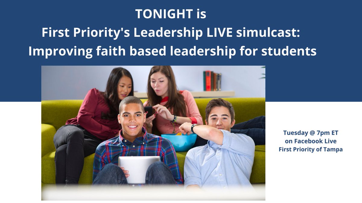 YCLPrograms's tweet photo. Check it! The Leadership Live simulcast is tonight at 7pm ET and will feature highly successful business leaders. Please click here to access via Facebook Live: https://t.co/AyoWSOydgc https://t.co/BITwtNBvrt