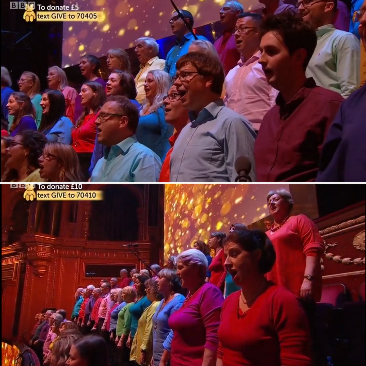 thechoir's tweet photo. Remembering #SirTerryWogan on his birthday, we're taking a look back to #ChildrenInNeedRocksForTerry, where we performed in @RoyalAlbertHall with the likes of @takethat, @mrmichaelball and @AlfieBoe! You can see the performances on our YouTube playlists... https://t.co/4mTq5HvU4I https://t.co/gd7L3Zov0T