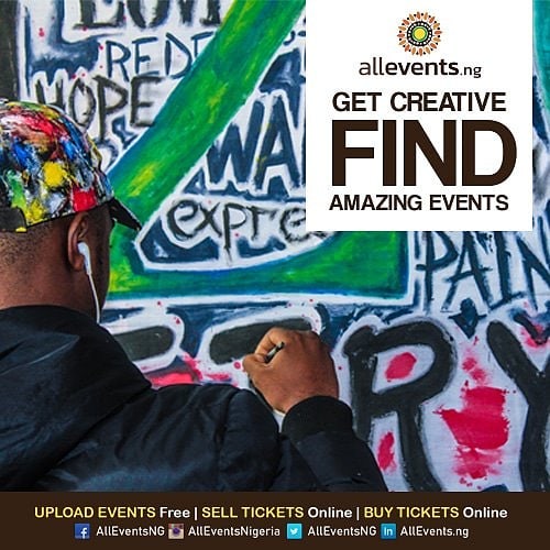 AlleventsNg's tweet photo. Looking for events taking place?! 
#lagosevents #lagoscomedynewscelebeityoftheday #bbnaija #lagosconcerts #lagosband #abujanightclubs #lagosclub #abujacomedian #seminarlagos #businessabuja  #abujaartscene #lagosfoodiehangout #abujafoodies  #tundeednut #gossipmillnaija https://t.co/aE7bFtmg42
