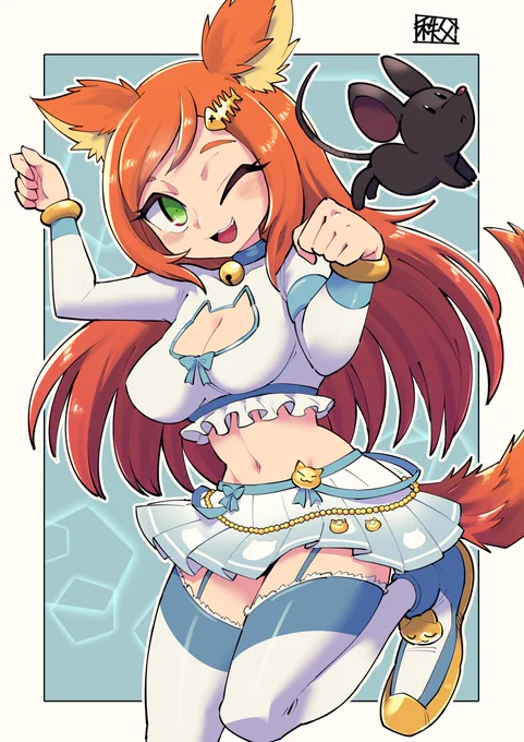 Skebでmeowriさん(@JennaLynnMeowri  )のオリキャラ描かせていただきました!Thank you for the request!!
https://t.co/vk7mtTTxbU 