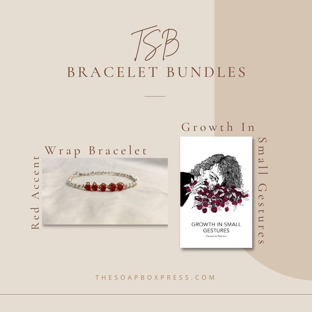 We’ve partnered with @creationsbykatca to create three limited edition book and bracelet bundles!
Each bracelet is made to reflect the unique themes of the book it’s paired with! 

Snag book inspired jewellery here: thesoapboxpress.com/shop