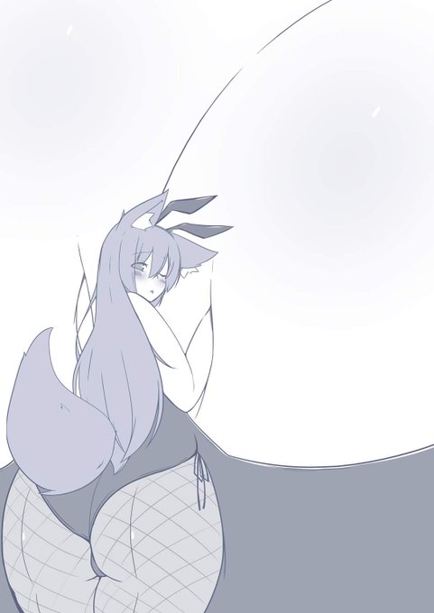 超特大バニーおきつねさん🦊 