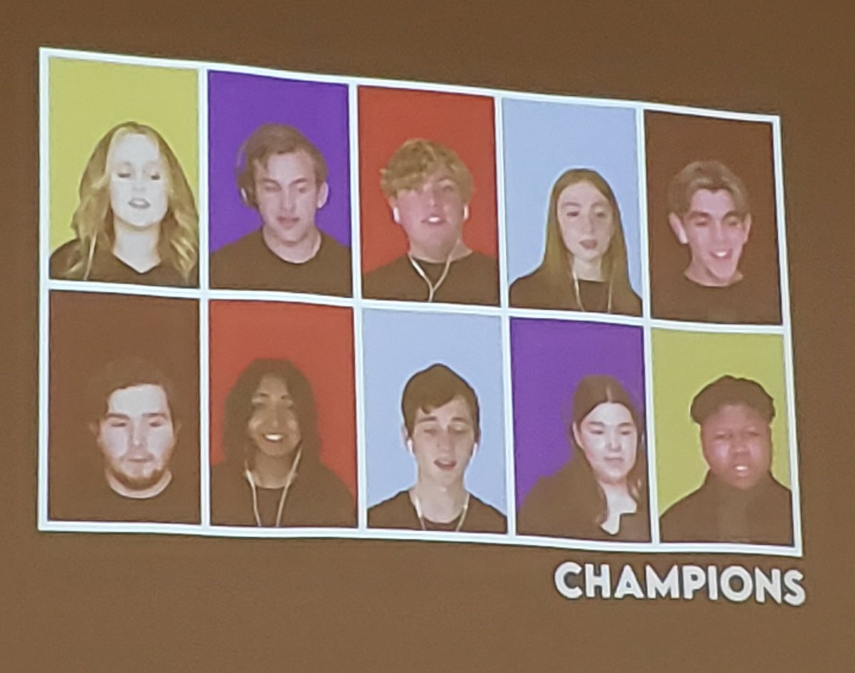 cobypait1216's tweet image. This former TCHS #choirnerd was blown away by the performance by the LISD choir members and their performance of &quot;Hall of Fame!&quot; WOW! 😀👏 #LISDConvocation21