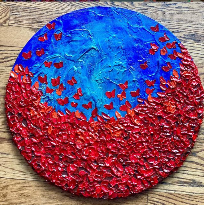 WomensArtForAll's tweet photo. Renee #Mendler #WomensArt 2021 •Time For Me To Fly• https://t.co/zqXMaDmo0k