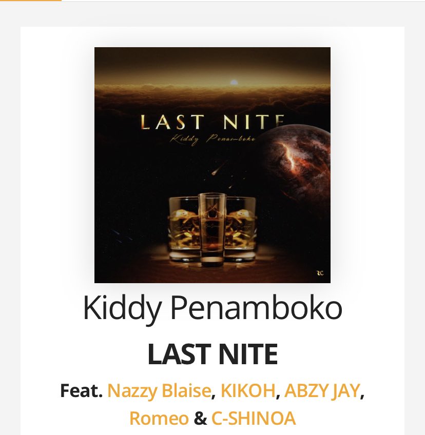 KiddyPenamboko's tweet photo. https://t.co/EgJVwyBnaP   LAST NITE  EP out guys is a hole vibe https://t.co/j0pfZRGcne