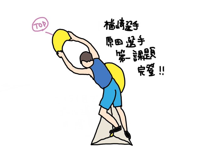 スポーツクライミング解説のtwitterイラスト検索結果