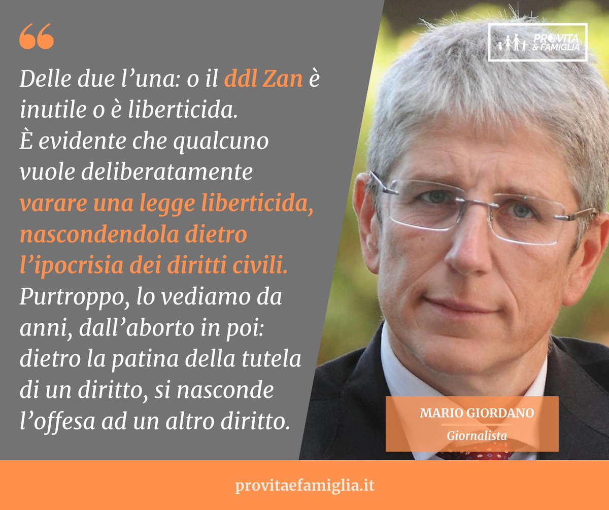 Il #ddlZan serve a togliere #diritti, non a garantirli!

#noddlzan #RestiamoLiberi #omotransfobia #libertàdipensiero