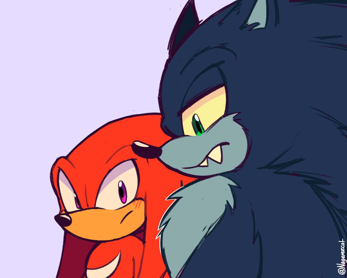 another one, why not- #Sonuckles #Sonknux #Knuxonic