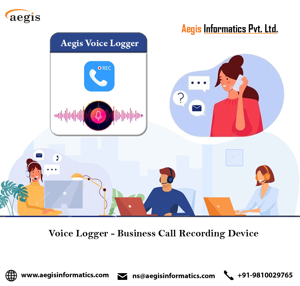 aegisinformatic's tweet image. Voice Logger Software for business Security

#VoiceLoggerSoftware #VoiceLogger #VoiceLoggerForBusiness #VoiceLogging #CallRecording #AnalogVoiceLogger #USBVoiceLogger