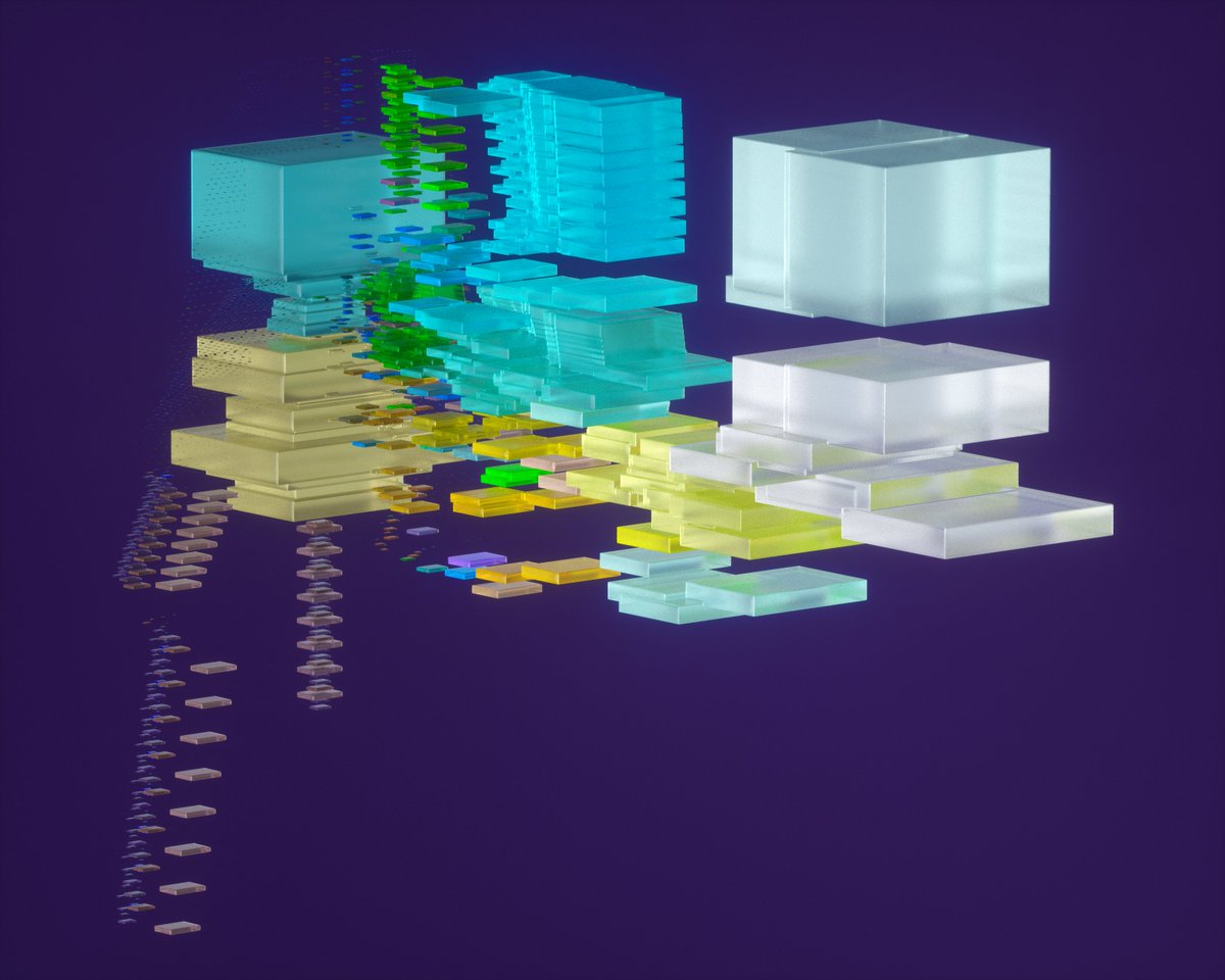 I2PHI's tweet photo. Hello #hicetnunc community, meet Re structured art, a personal generative experiment in meta art. Using art as an input, the piece colors are analyzed to create a new structured 3D image of an image.
Learn more 👇
https://t.co/NCGw0swB4g

#CleanNFT #nftcollector #NFTCommunity https://t.co/jtXPQjjEgj